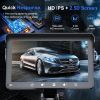 7" HD Double Din Car Stereo, Portable Wireless Apple Carplay & Android Auto with Backup Camera, IPS Touch Screen Stereo with Bluetooth, Multimedia Player, Car Audio with Mirror Link/AUX/FM